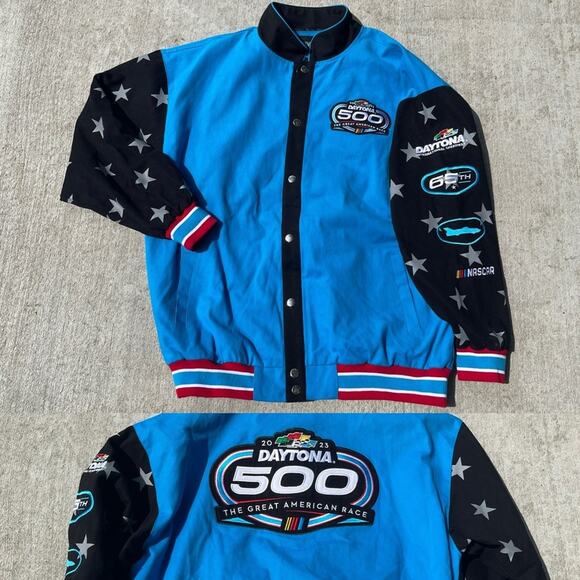 Nascar Daytona 500 Full Snap Jacket 2023 - Picture 1 of 16